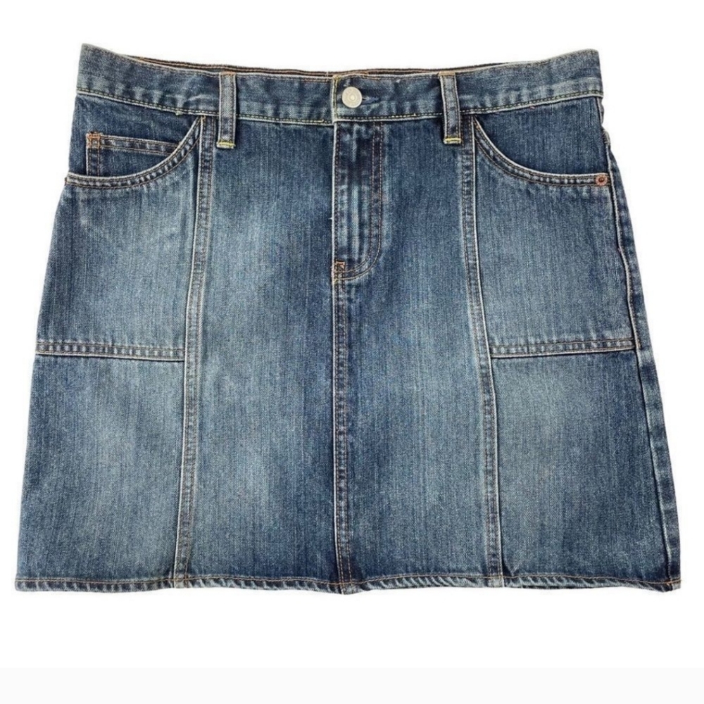 GAP Jeans Y2K Jean Denim Mini Skirt